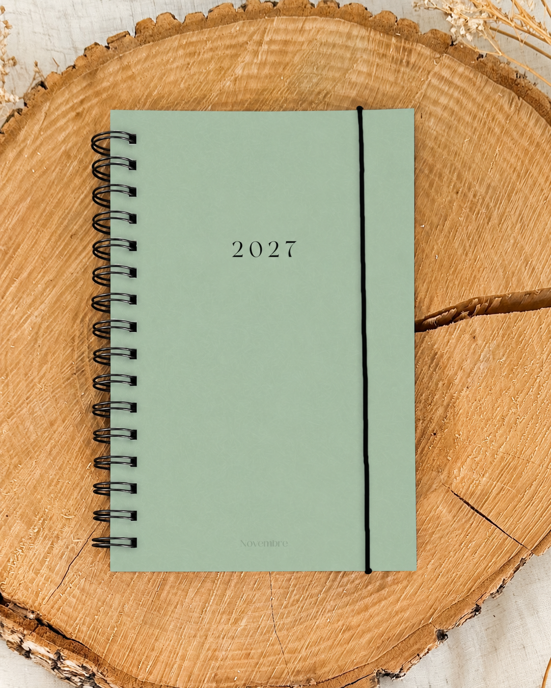 Agenda 2027 Sauge Format de poche