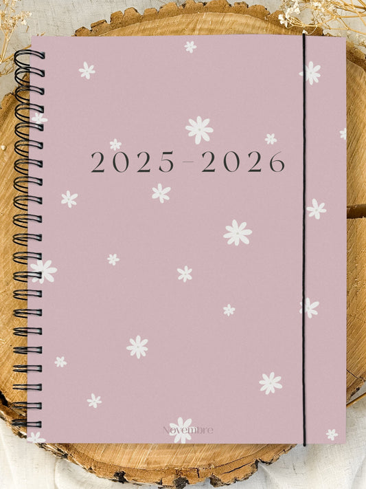 Agenda 2025-2026 grand format Rosie