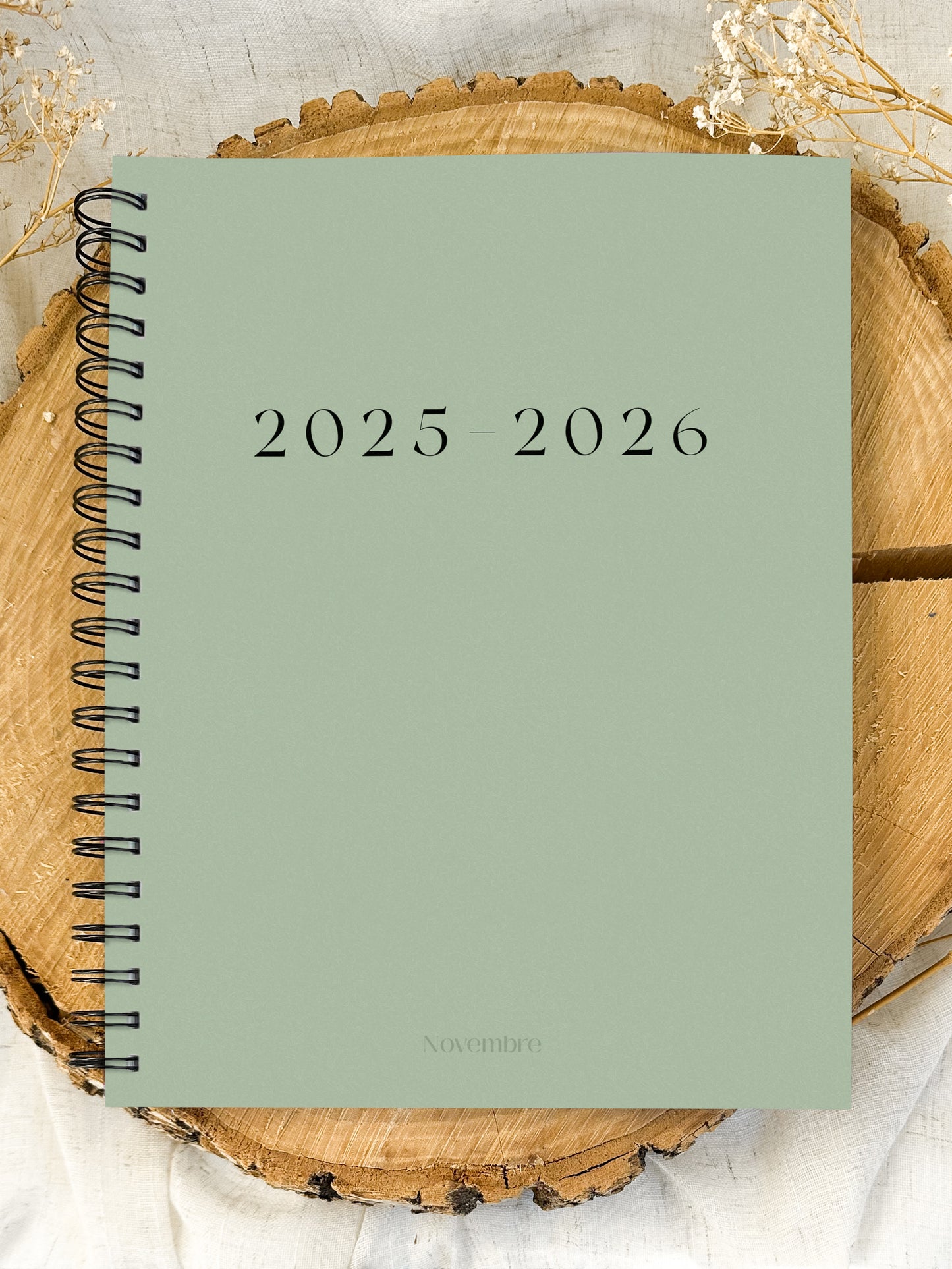 Agenda 2025-2026 grand format Sauge
