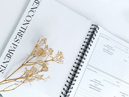 Planificateur pour enseignants et personnel scolaire 2026-2027 Lavande