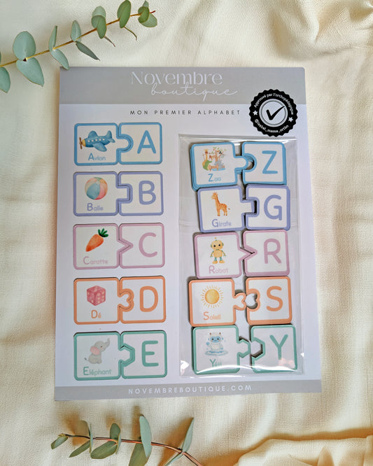 Système d'apprentissage de l'alphabet