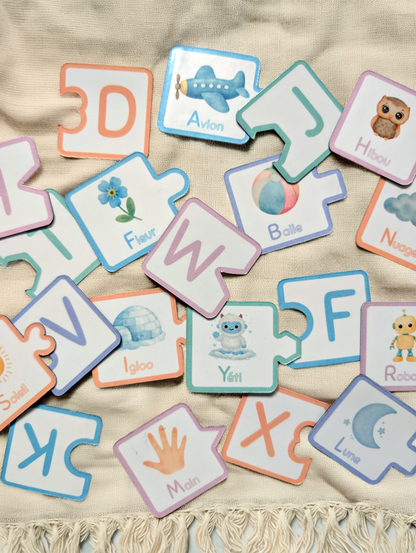 Système d'apprentissage de l'alphabet