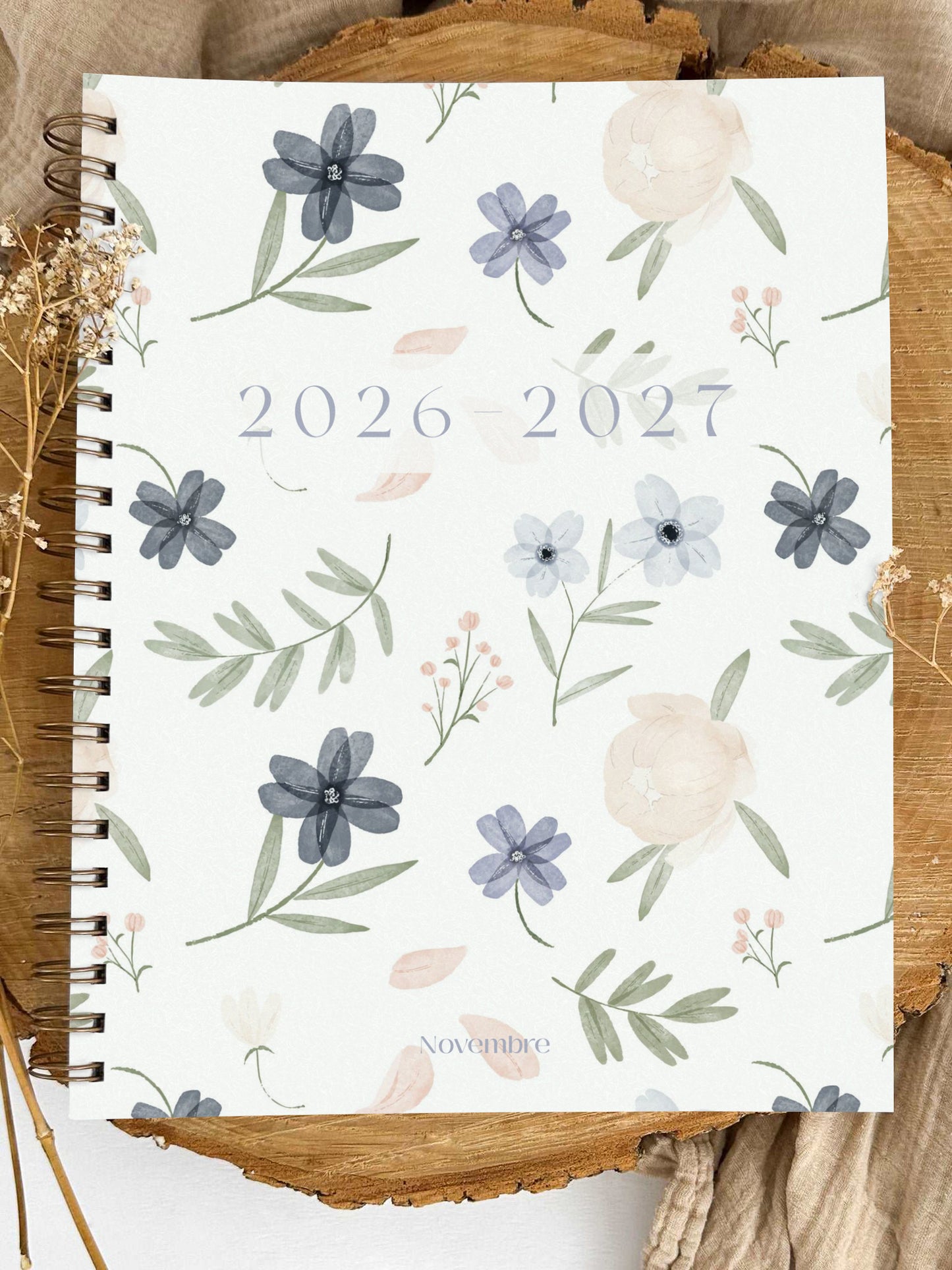 Agenda 2026-2027 Jardin d’Azur Grand format