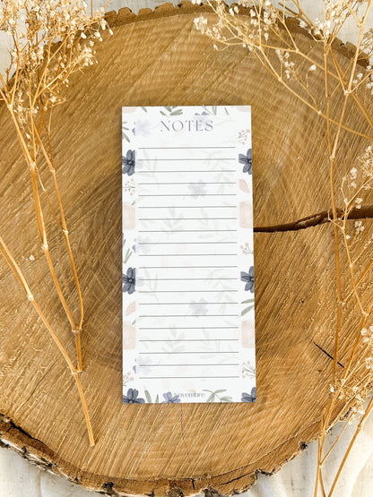 Bloc-Notes Calepin Jardin d'azur