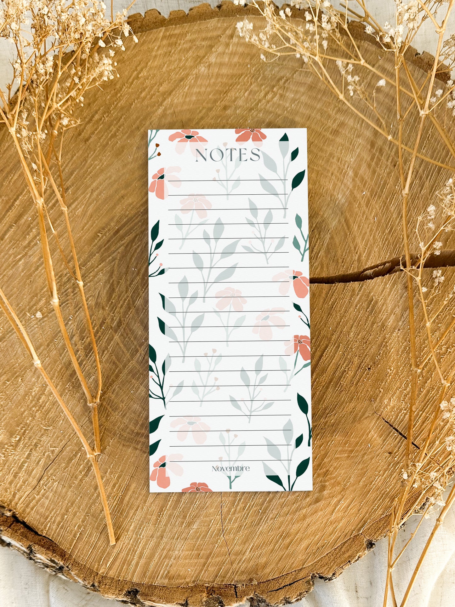 Bloc-Notes Calepin Flora