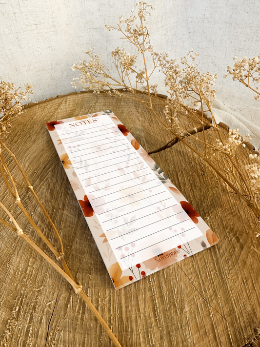 Bloc-Notes Calepin Cannelle