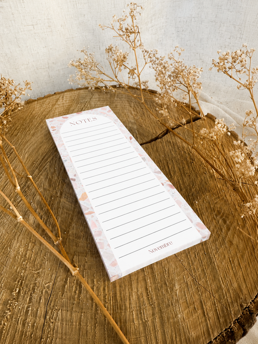 Bloc-Notes Calepin Porcelaine