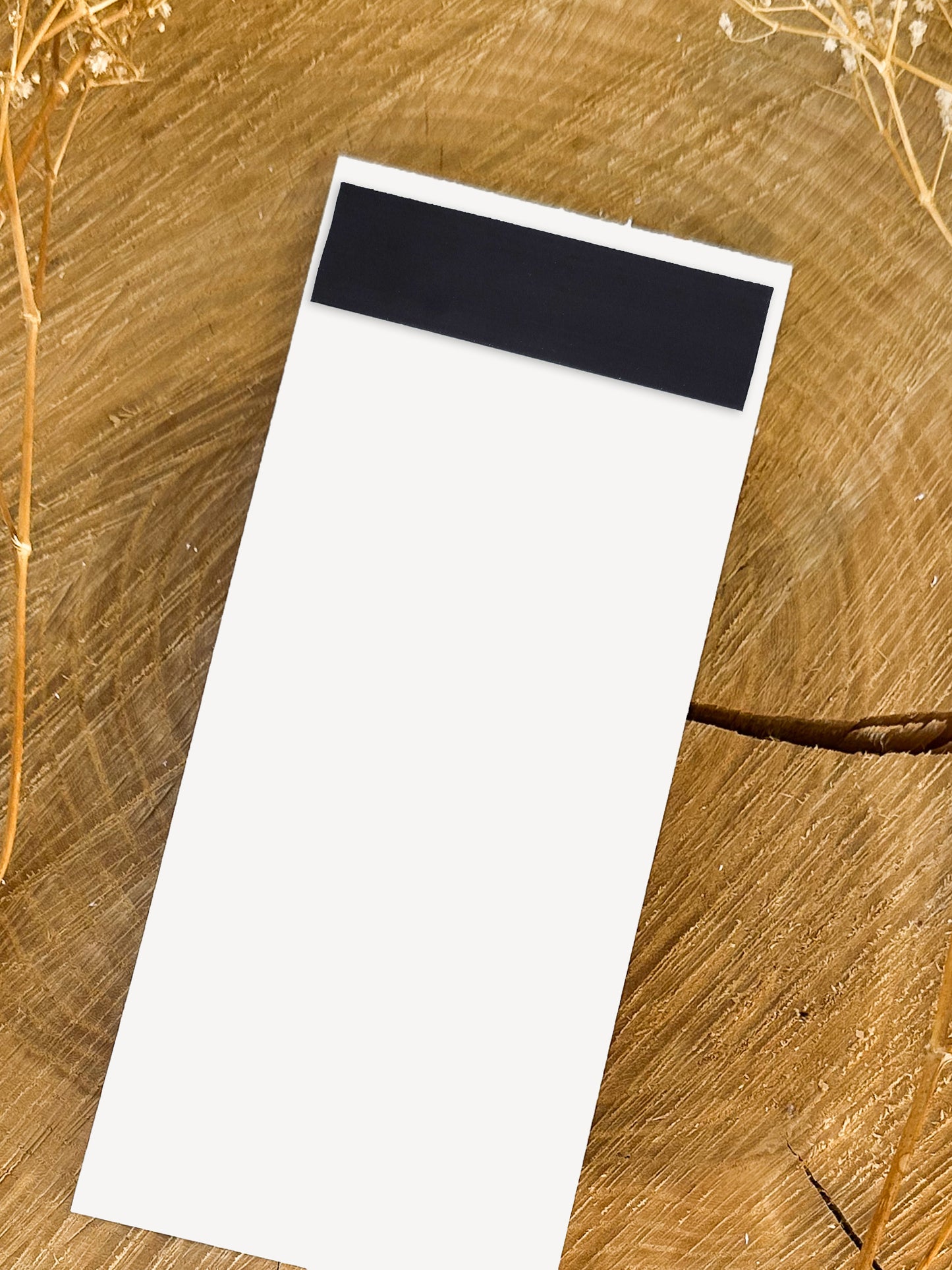 Bloc-Notes Calepin Fleurs Blanches