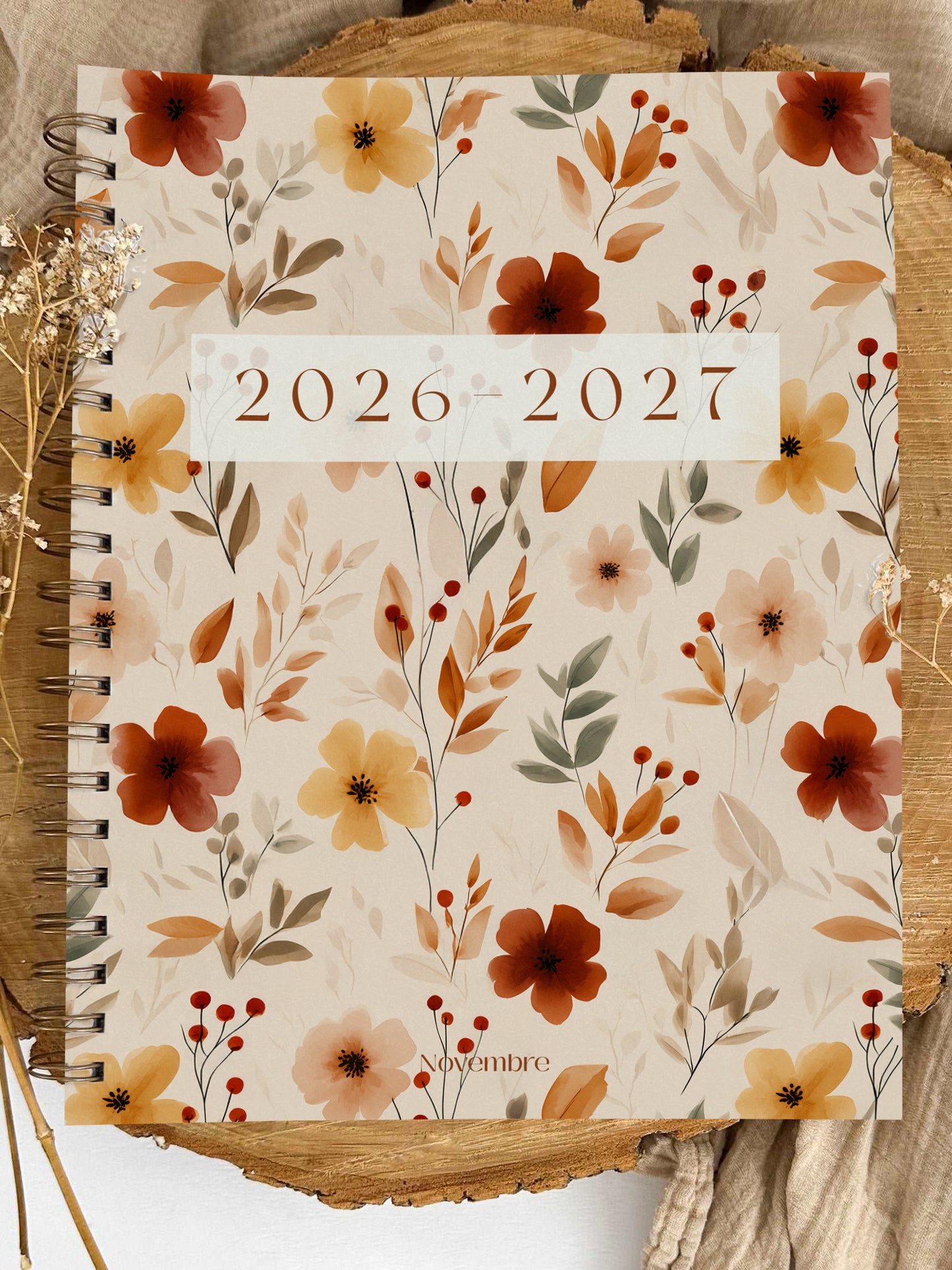Agenda 2026-2027 Cannelle Grand format