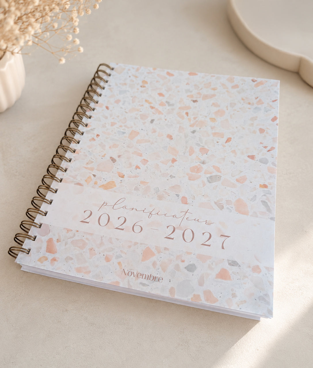 Planificateur pour enseignants et personnel scolaire 2026-2027 Porcelaine