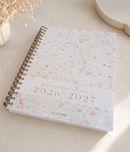 Planificateur pour enseignants et personnel scolaire 2026-2027 Porcelaine