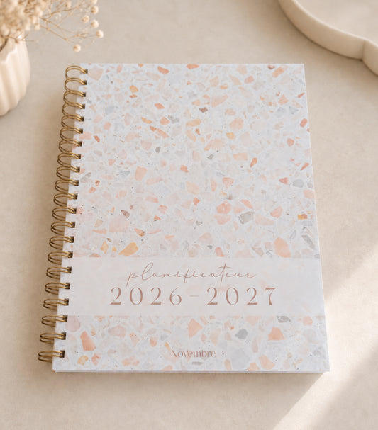 Planificateur pour enseignants et personnel scolaire 2026-2027 Porcelaine