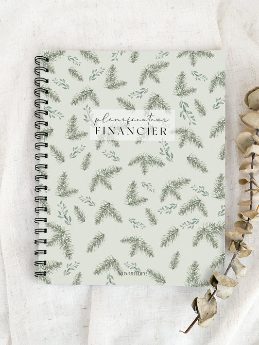 Planificateur financier Boréal | Cahier de gestion des finances personnelles et de suivi du budget