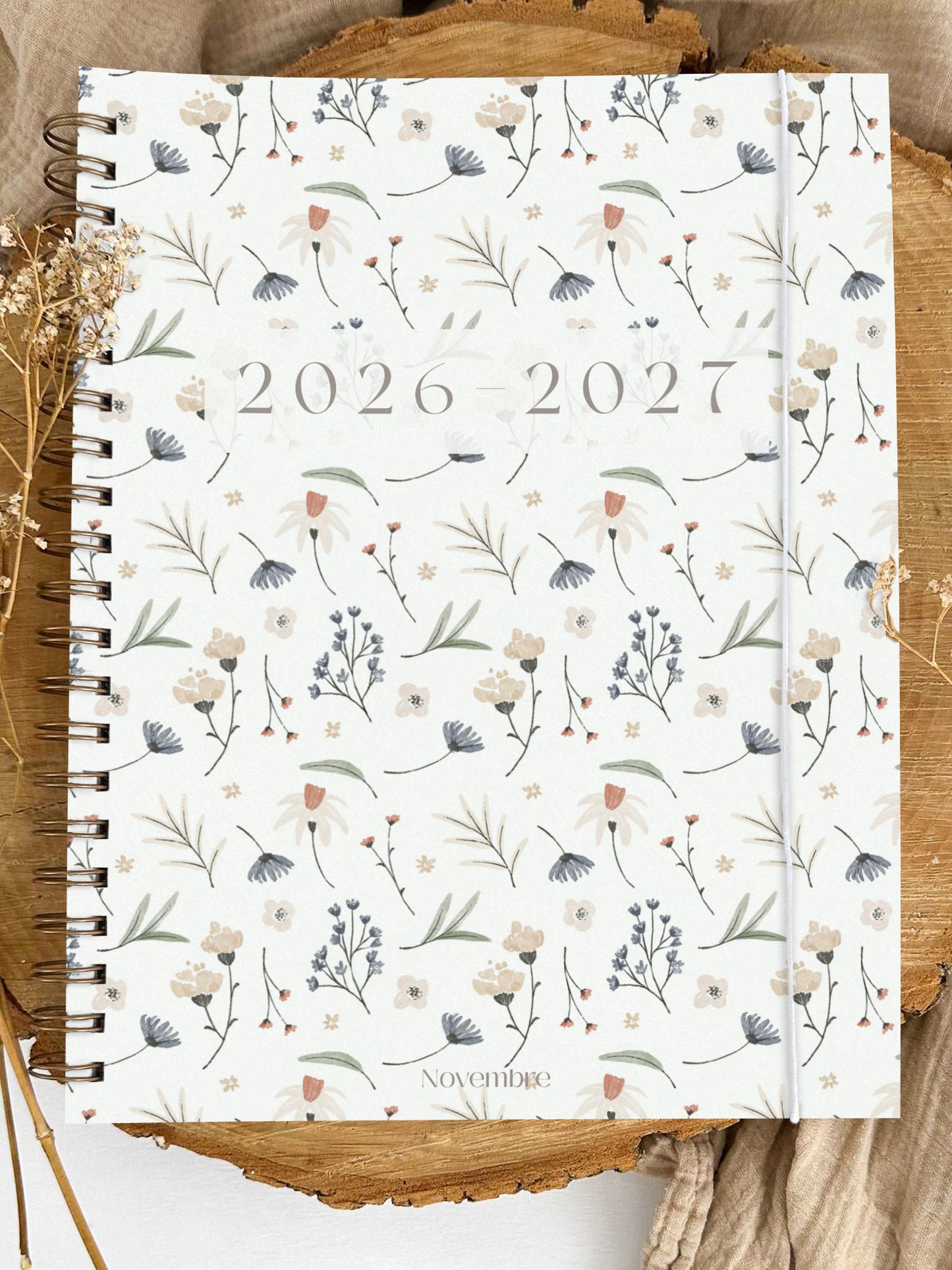Agenda 2026-2027 Fleuri Grand format