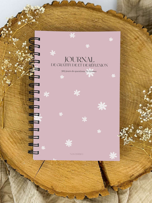 Journal de gratitude et de réflexions Rosie