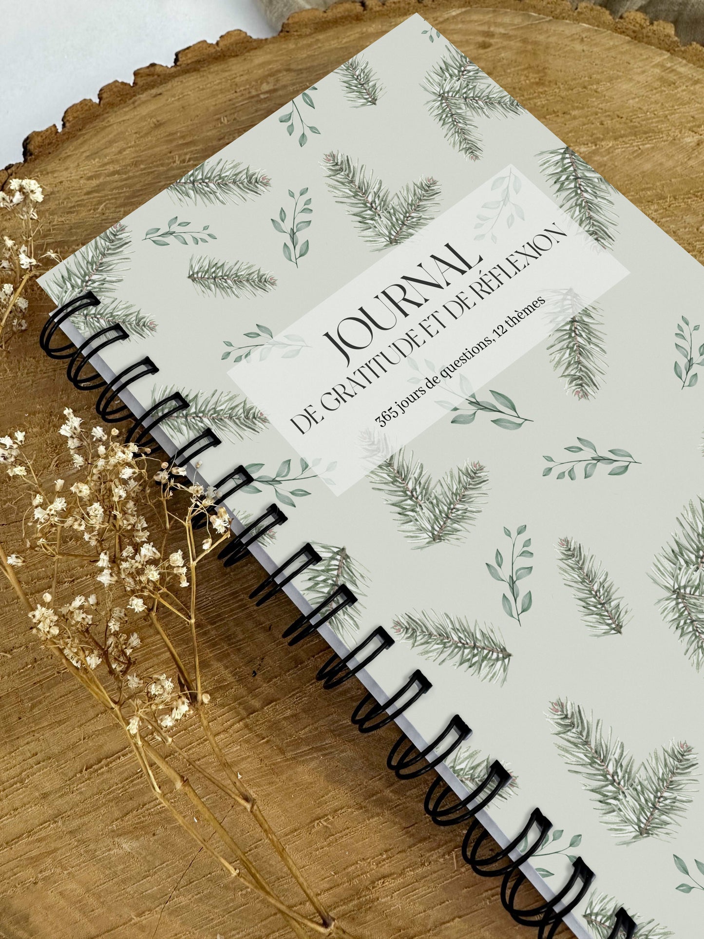 Journal de gratitude et de réflexions Boréal