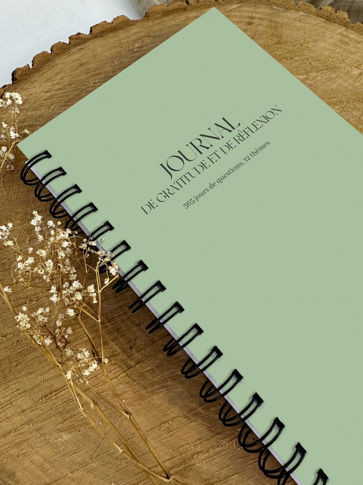 Journal de gratitude et de réflexions Sauge