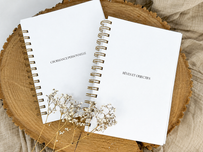 Journal de gratitude et de réflexions Porcelaine