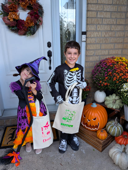 Sac d'Halloween personnalisé pour enfant