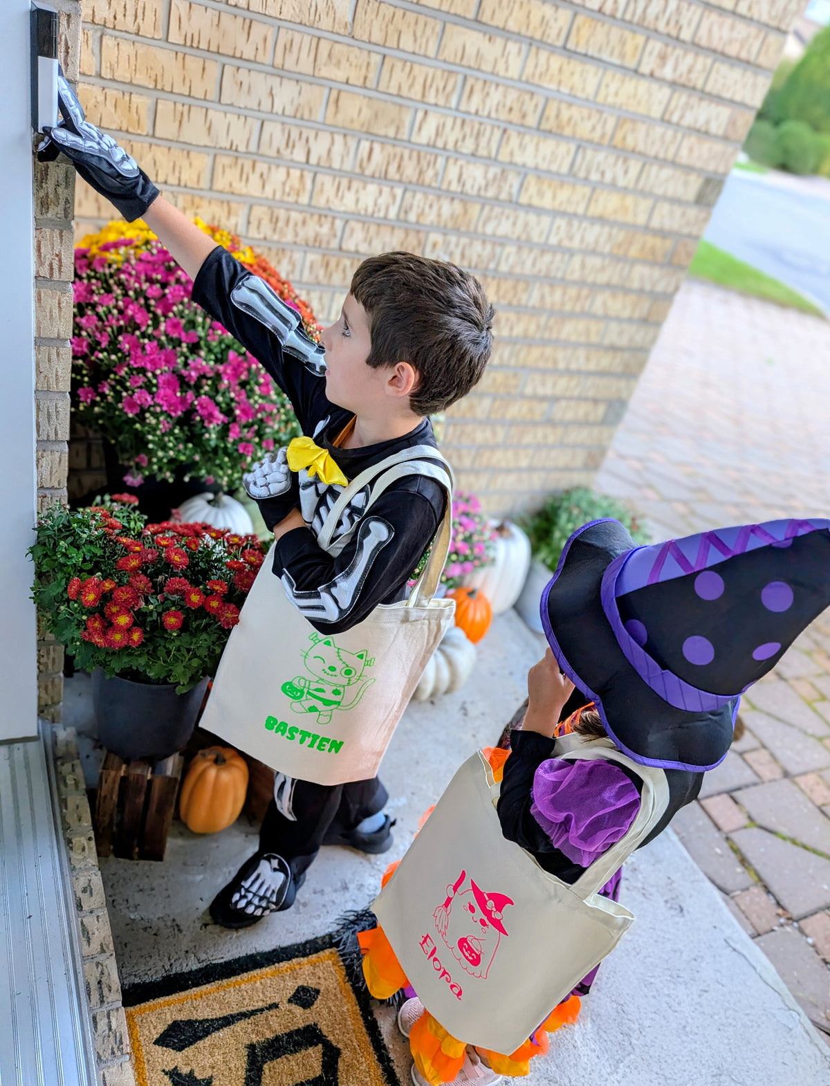 Sac d'Halloween personnalisé pour enfant