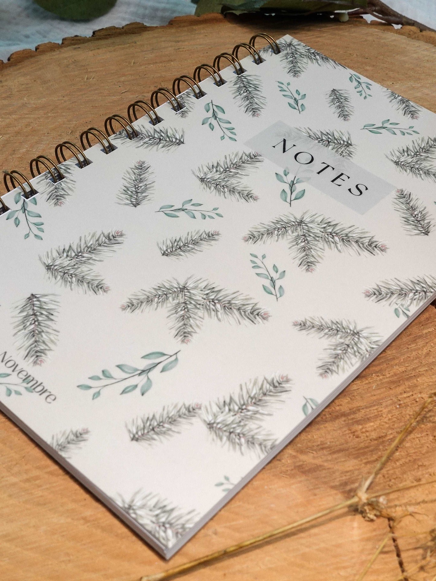 Cahier de notes Boréal - Novembre Boutique