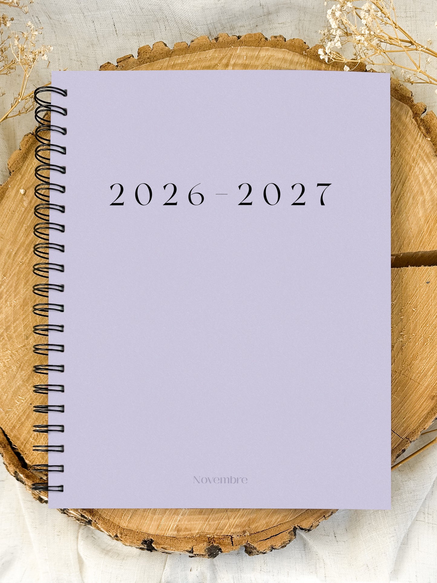 Agenda 2026-2027 Lavande Grand format