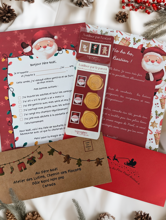 Ensemble de lettres au Père Noël