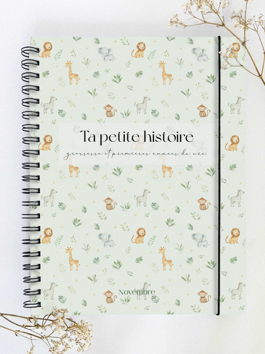 Livre de bébé et grossesse Savane