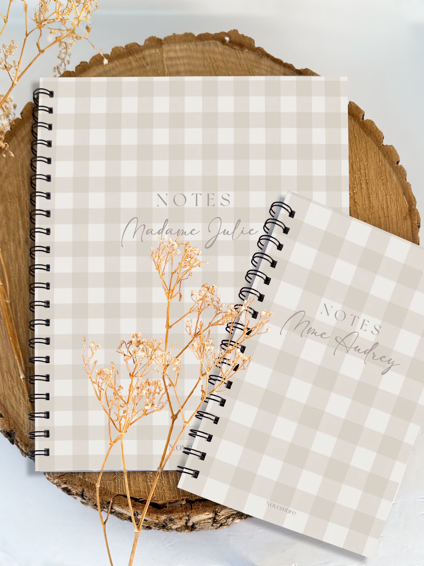 Cahier de notes format de poche Damier d’Été