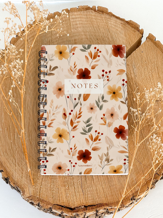 Cahier de notes Cannelle Format de poche