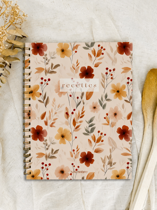 Livre de recettes à compléter Cannelle