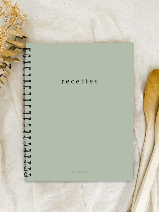 Livre de recettes à compléter Sauge