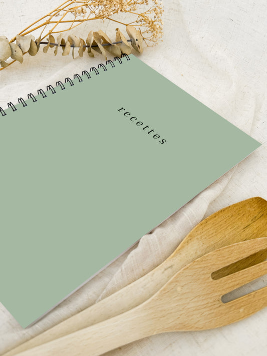 Livre de recettes à compléter Sauge