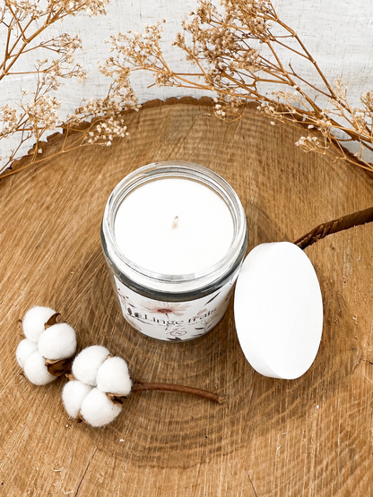 Bougie de soya parfum de Linge frais