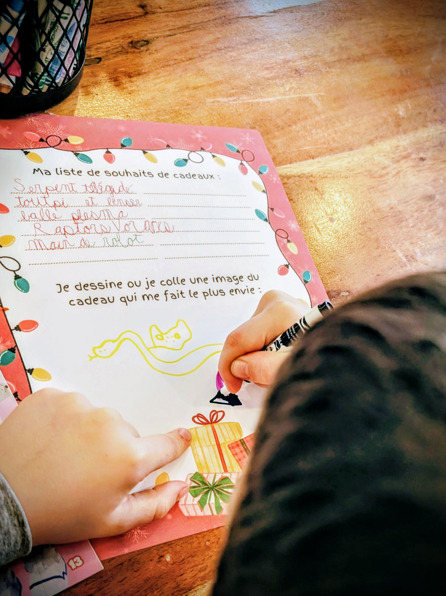 Ensemble de lettres au Père Noël