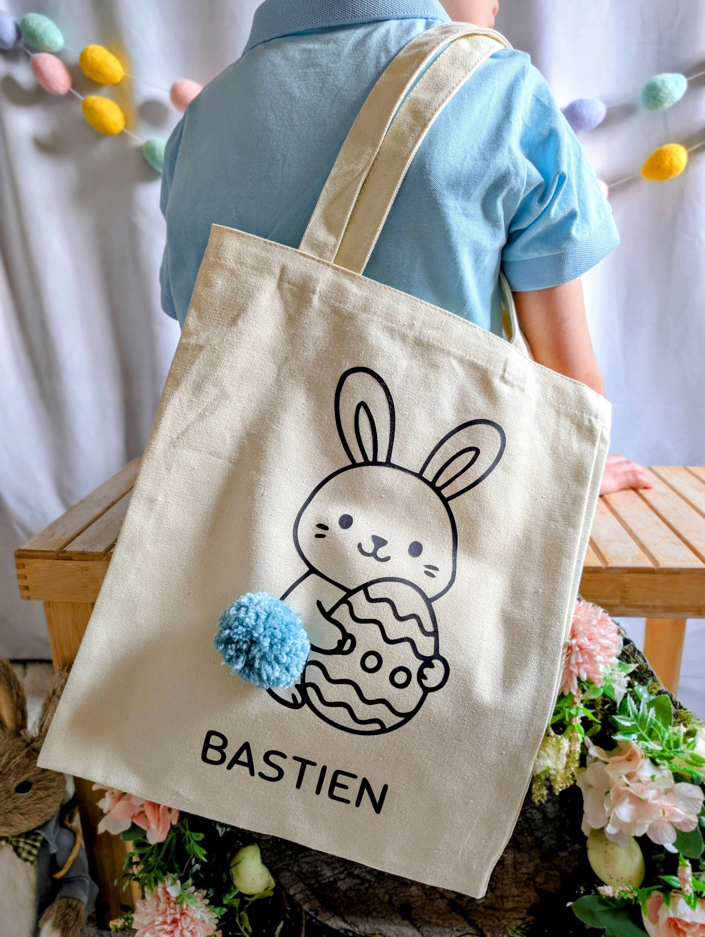 Sac de Pâques personnalisé pour enfant