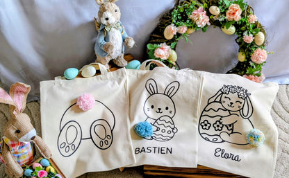 Sac de Pâques personnalisé pour enfant