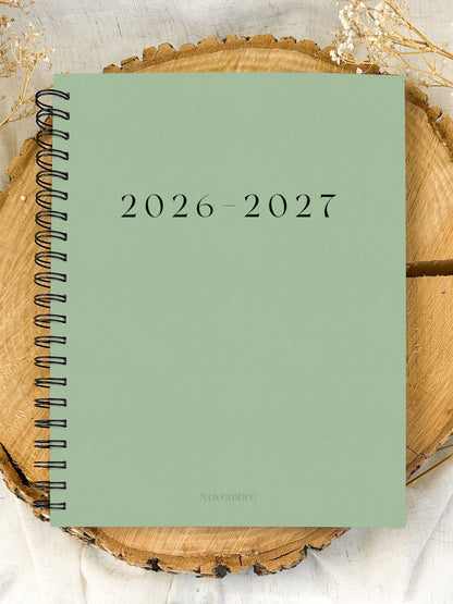 Agenda 2026-2027 Sauge Grand format