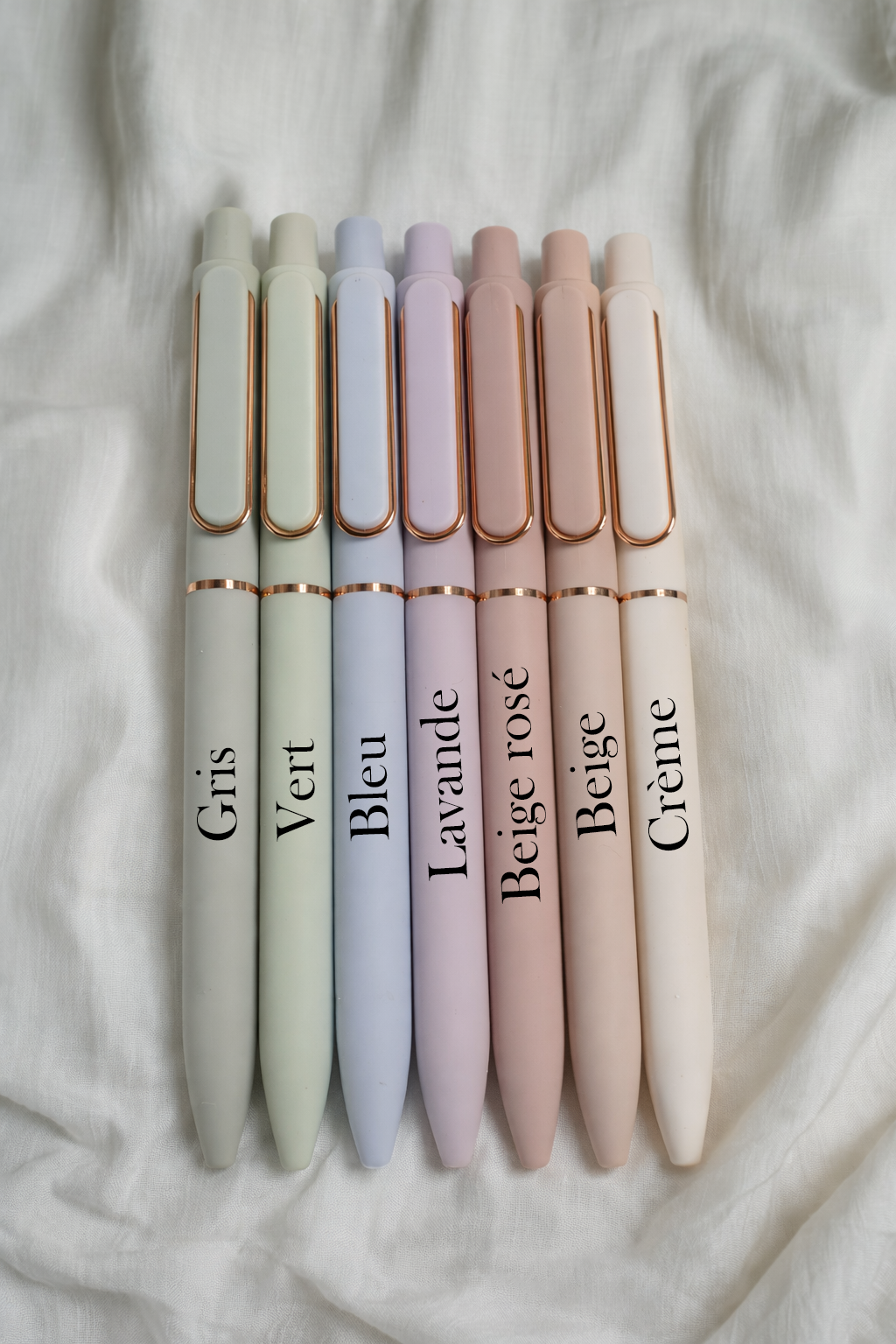 Stylo pastel à encre noire