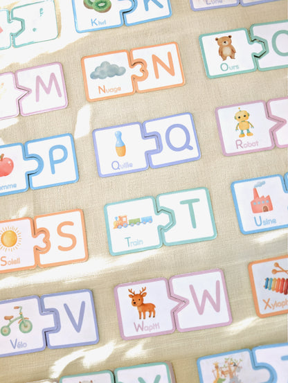 Système d'apprentissage de l'alphabet