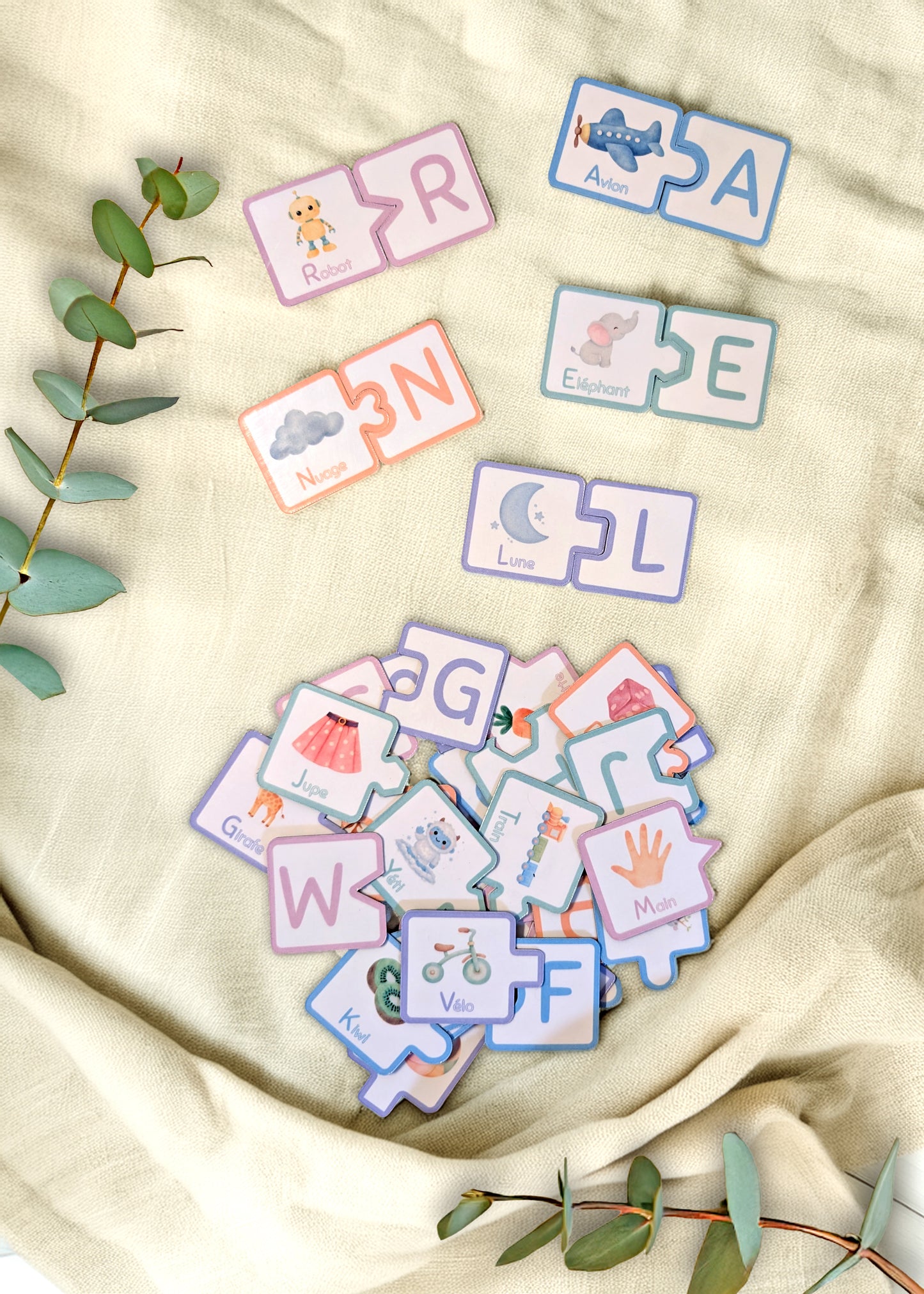 Système d'apprentissage de l'alphabet