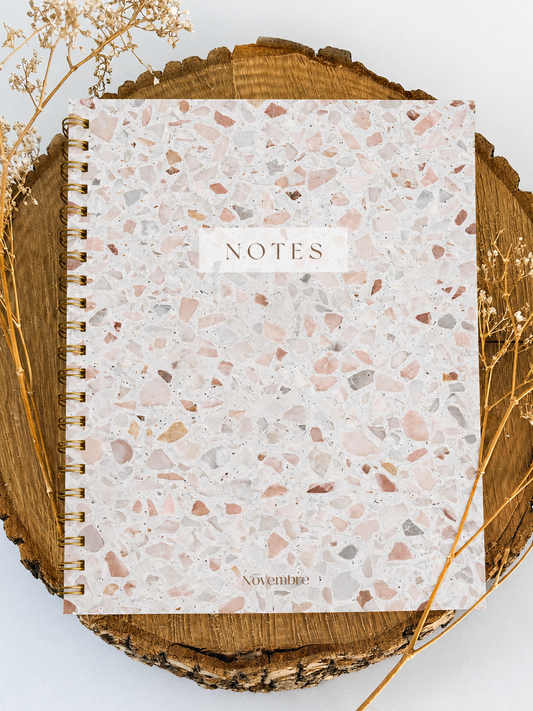 Cahier de notes Porcelaine Grand format