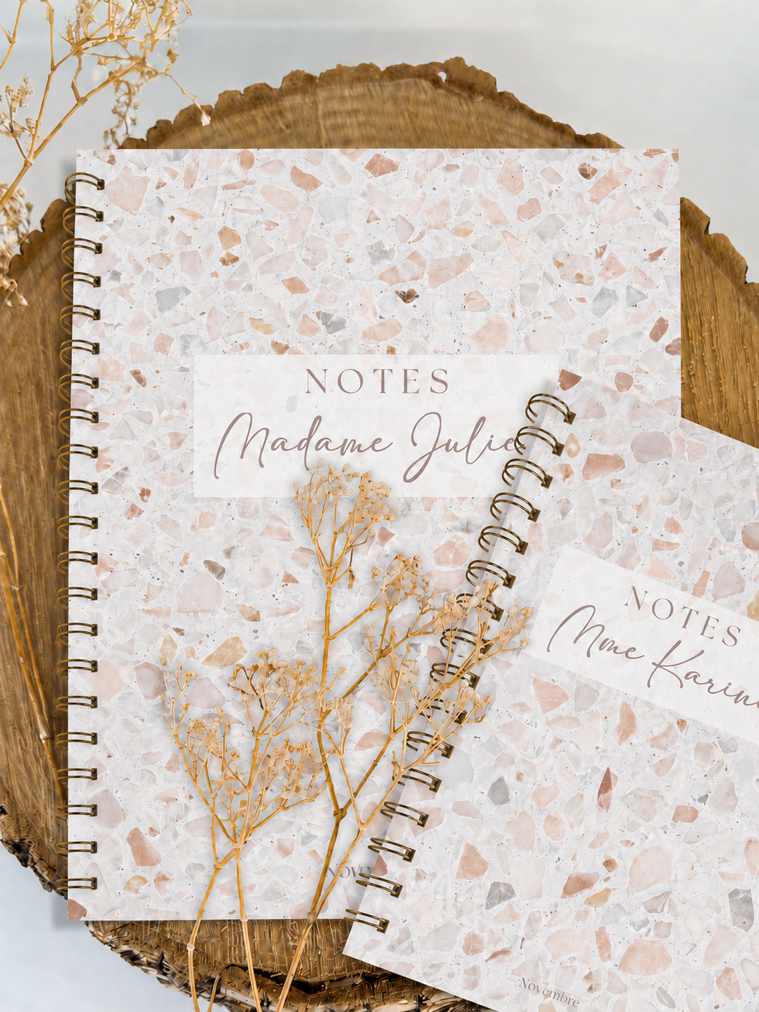 Cahier de notes Porcelaine Grand format