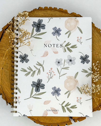 Cahier de notes Jardin d’Azur Grand format
