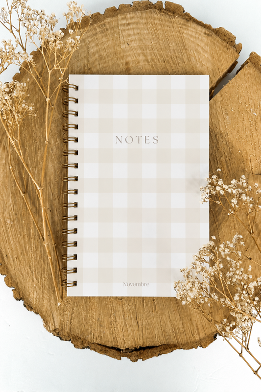 Cahier de notes Damier d’Été Format de poche