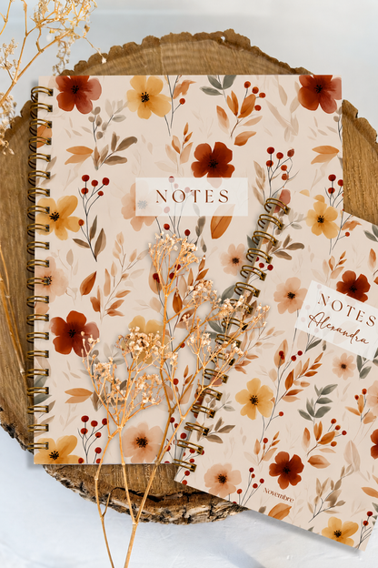 Cahier de notes Cannelle Format de poche